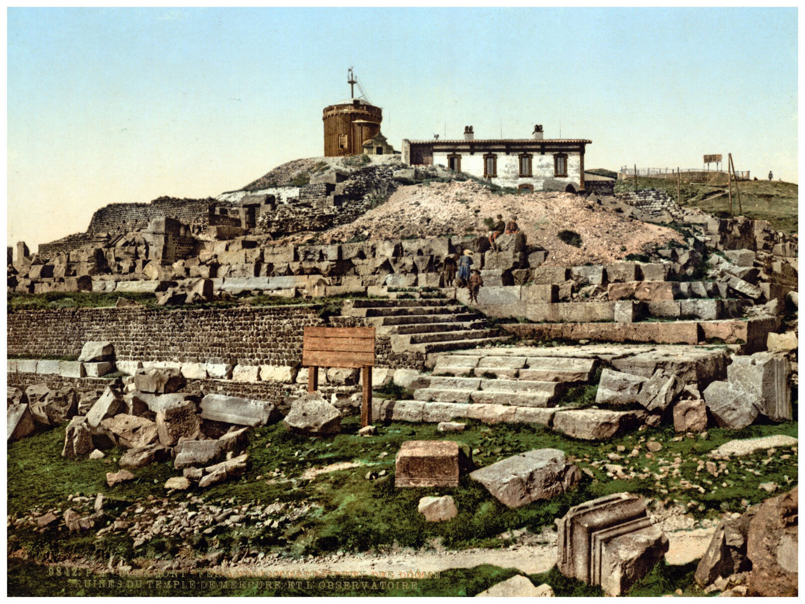 2840 Destruction of the Temple of Mercury quality 18x24 Poster.Home Decorative A