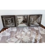 Wall plaques rustic wood - $55.00