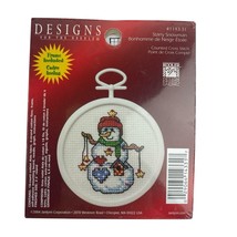 Janlynn Counted Cross Stitch Starry Snowman Kit 1143-31 - $13.32