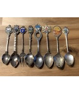 Mixed Lot Of 8 Collectibles Spoon London Venice And Other See Photo - $1,150.48 MXN