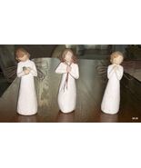 VTG 3 WILLOW TREE by Susan Lordi Sculpted Figures, Healing,Friendship &amp; ... - $643.15 MXN