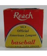 1960s Reach No 0 American League Joe Cronin Empty Baseball Box (Box Only... - £23.66 GBP