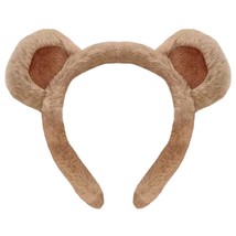 Bear Ears Headband Brown Bear Hair Hoops Cute Animal Headpiece Hairband Hair Ban - £16.88 GBP