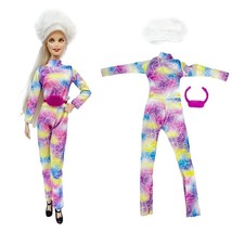 Outfit For Barbie Doll Fashion 30cm Doll Clothes 11.5&quot; Belt Hat 1/6 Wear... - $16.43