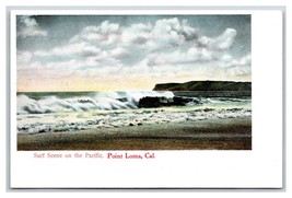 Surf Scene Su Spiaggia Punto Loma California Ca Unp DB Cartolina D19 - £3.99 GBP
