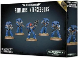 Warhammer 40k Space Marine Primaris Intercessors Combat Squad x5 No Box NOS - €23,95 EUR