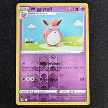 Fusion Strike Pokemon Card (QQ23): Wigglytuff 111/264, Reverse Holo - £3.85 GBP