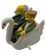 Simpsons Mr. Burns &amp; Smithers Wind-Up Swan Boat Toy Vintage Collectible - $21.39 CAD