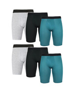 Extra Large XL Men&#39;s Long Leg Quick Dry Performance Stretch Boxer Briefs... - $542.06 MXN