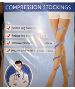 Compression Pantyhose Women / Men XL Varicose Veins Support Stockings 20... - $17.70