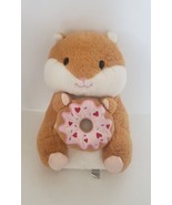 Kellytoy Bee Happy Hamster w Donut Plush Gerbil Guinea Pig Valentine’s A... - £19.53 GBP