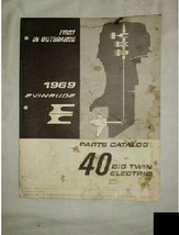 1969 Evinrude 40 HP Big Twin Electric Parts Catalog - $10.88
