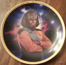 Star Trek TNG Lt Worf Plate - £7.83 GBP