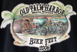 Bike Fest Florida T Shirt Long Sleeve Mens 2XL Black 06 Old Palm Harbor Biker - £29.87 GBP