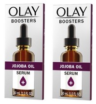 (2 Ct) Olay Jojoba Oil Serum, Moisturizing Booster, Fragrance-Free, 1.0 oz - £18.23 GBP