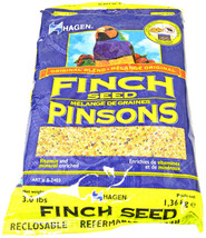 Hagen Finch Seed Vitamin and Mineral Enriched 18 lb (6 x 3 lb) Hagen Fin... - $114.04