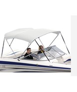 Shademate 80339 White Bimini Top Poly Fabric/Boot,4-Bow 8&#39;L x 54&quot;H,73-78... - €303,07 EUR