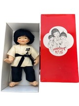1982 J Mikkel B Jacobsen Chopstick Kids Asian Karate Boy 14&quot; Doll New in Box - £25.87 GBP