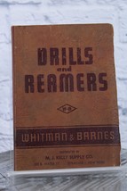 1949 Drills and Reamers Whitman and Barnes Catalog No. 102 Machinist Tool - $14.52