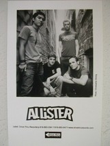 Allister Presse Set Foto Band Shot Schwarz und Weiß - $26.67