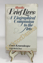 Atlantic Brief Lives: A Biographical Companion by Louis Kronenberger (1971, HC) - £14.22 GBP