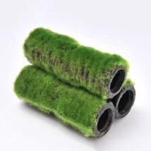 Aquarium object Clay pipe M Earthen pipe with moss aquarium supplies - £26.90 GBP