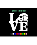 LOVE TINY RV CAMPING Park Explorer Vinyl RV Truck Decal CHOOSE SIZE COLOR - €2,85 EUR+