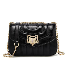 Woman Summer Chain Shoulder Bag To Work Leather Messenger Bag Simple And Versati - £95.87 GBP