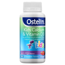 Ostelin Kids Calcium &amp; Vitamin D Chewable - D3 for Children&#39;s Bone Health - £66.49 GBP