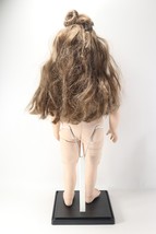 Vintage 2000 MY TWINN 23&quot; Inch Nude Poseable Doll Dark Brown Hair Brown ... - £71.76 GBP