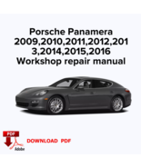 Porsche Panamera
2009,2010,2011,2012,201
3,2014,2015,2016 Workshop repai... - $19.99