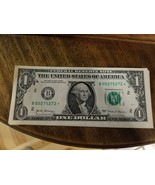 2017 B  ONE DOLLAR BILL  STAR NOTE LOW PRINT RUN - B00275272* - €6,77 EUR
