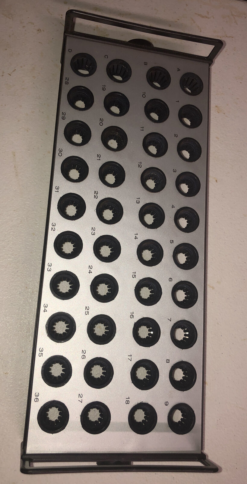 Test Tube Organizer Storage Holder 40 Capacity - $8.40