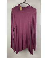 American Eagle Outfitters Womens 2XL Long Sleeve Cowl Neck Tunic Shirt, ... - £19.71 GBP
