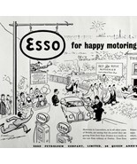 Esso Petroleum Co Gas And Oil 1952 Advertisement UK Import London DWII8 - $745.09 MXN