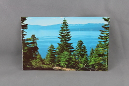 Vintage Postcard - Lake Tahoe As Seen Through The Trees - Dexter Press - £11.79 GBP