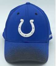 Vintage Reebok On Field Indianapolis Colts Blue Fitted Cap Hat  Size S/M - £7.58 GBP