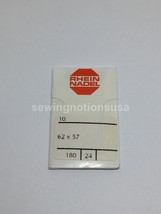 62X57, DVX57 Needles Size 180/24 Rhein-Nadel For Singer, Kansai Special, - $7.95