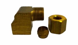 Big A Service Line 3-170420 3170420 Fitting Adapter Brass Brand New - $12.10