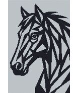 Horse silhouette - Symbol of 2026 - Cross-stitch pattern PDF - $5.00