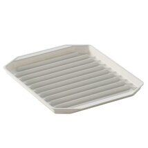 Nordic Ware Microwave Compact Bacon Plastic Rack,10-Inch by 8-Inch - $20.87