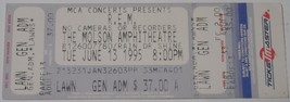 REM 1995 Vintage Full Ticket Molson Amph Toronto R.E.M. MCA Concerts Near Mint - £14.67 GBP