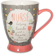 Pavilion Gift Company Nurse Ceramic Mug, 18 oz, Multicolored - £30.67 GBP