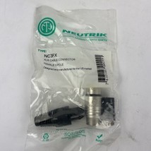 OEM Neutrik NC3FX 3 Pin Female XLR Mic Connector - Brand New * Sealed - £10.89 GBP