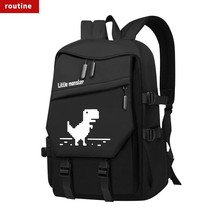 DC.meilun Luminous Boys Backpack USB Charging School Bags Fashion Unisex Backpac - £59.39 GBP