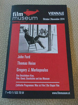 Film Museum Vienna Austria Movie Programs, John Ford Films 74 p Fall 2014 - $22.76