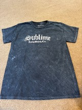 Sublime 40oz To Freedom / Retro Graphic T-Shirt Adult Sz Med Washed Blue... - $12.46