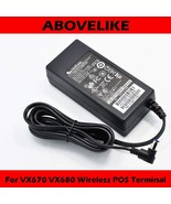 AC Power Adapter Charger 12V 2A EXA1004UH For VeriFone VX670 VX680 Wirel... - $10.88