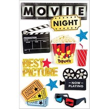 Stdm-0015E 3D Sticker, Movie Night - $22.99