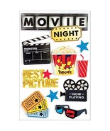 Stdm-0015E 3D Sticker, Movie Night - £18.08 GBP